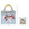 Wrapables Christmas Holiday AllyBag Collection Reusable Shopping Bag
